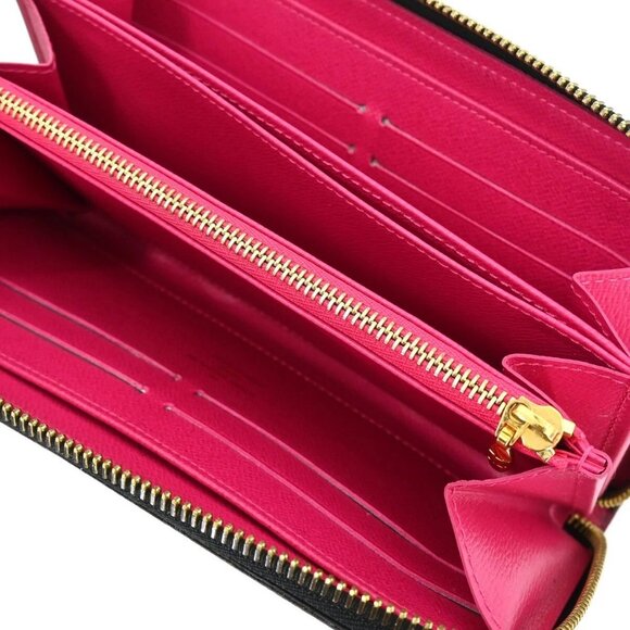 Louis Vuitton Black Multicolor Zippy Wallet M60243 CA1140 XX31636 - Picture 6 of 8